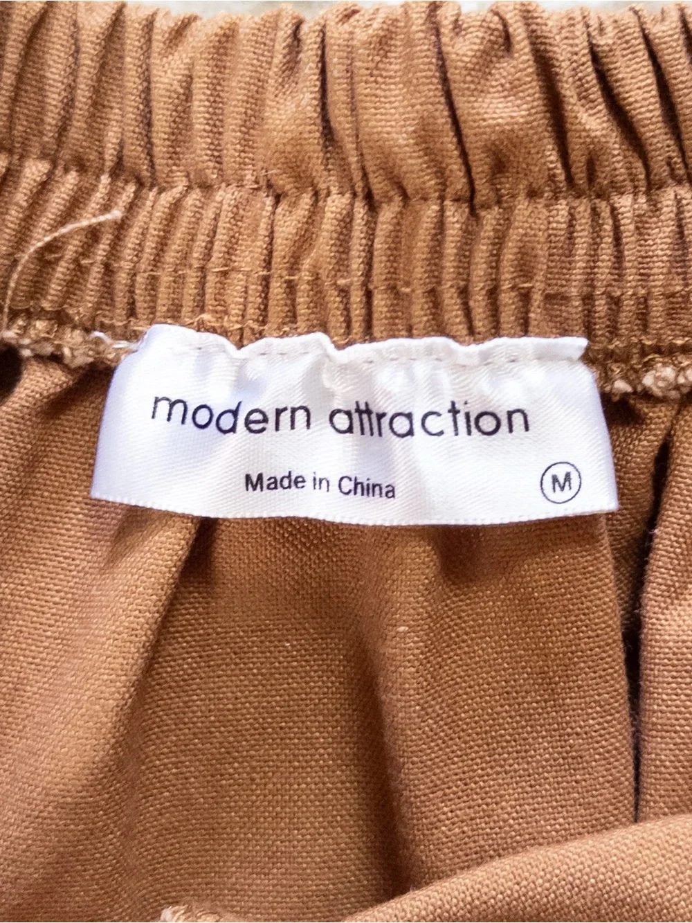 Modern Attraction Rust Brown Button Front Midi Skirt Size Medium - Picture 5 of 9